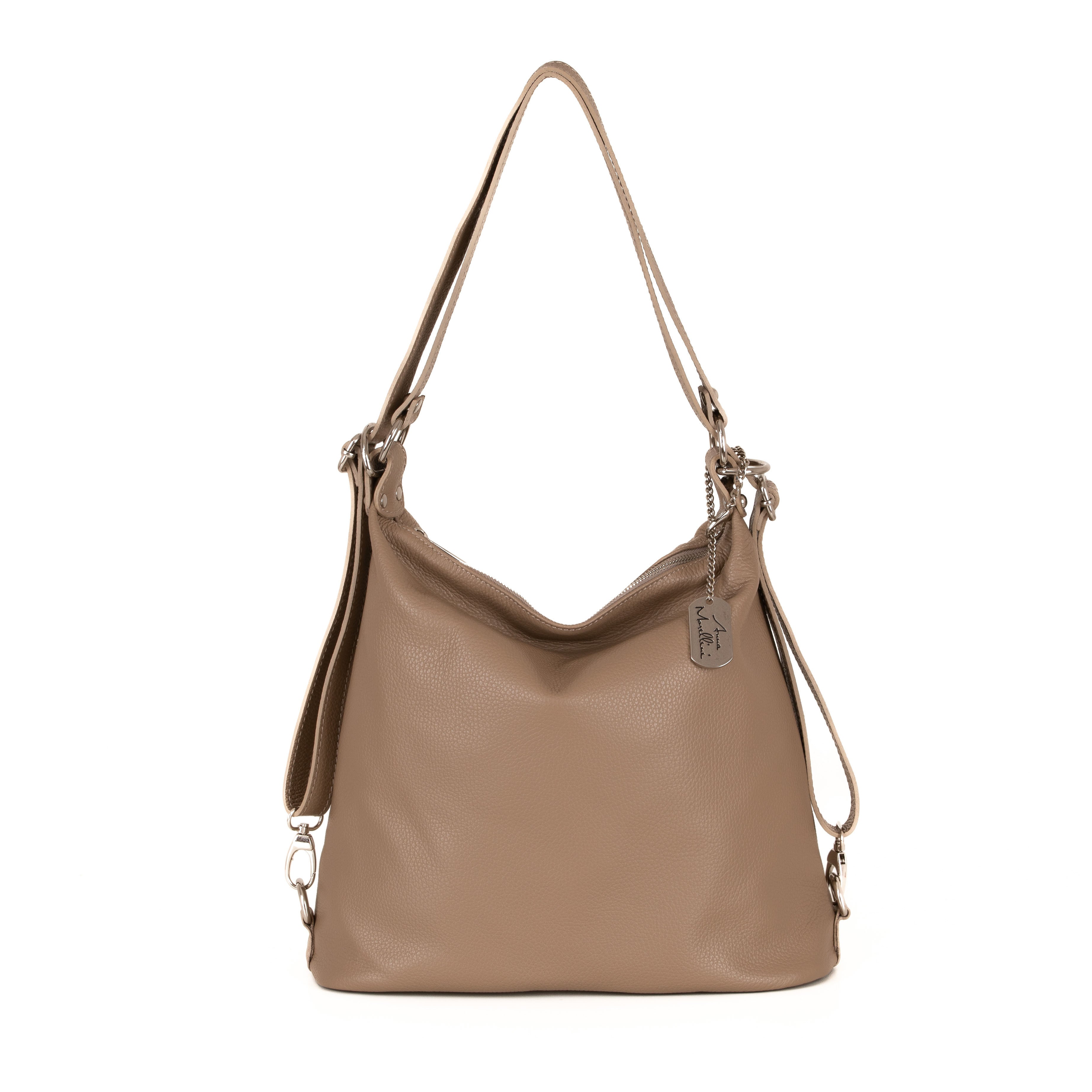 Little Anna Leather Hobo Bag